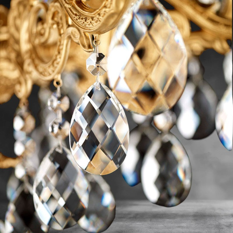 Milano 12-light Crystal Chandelier 32"